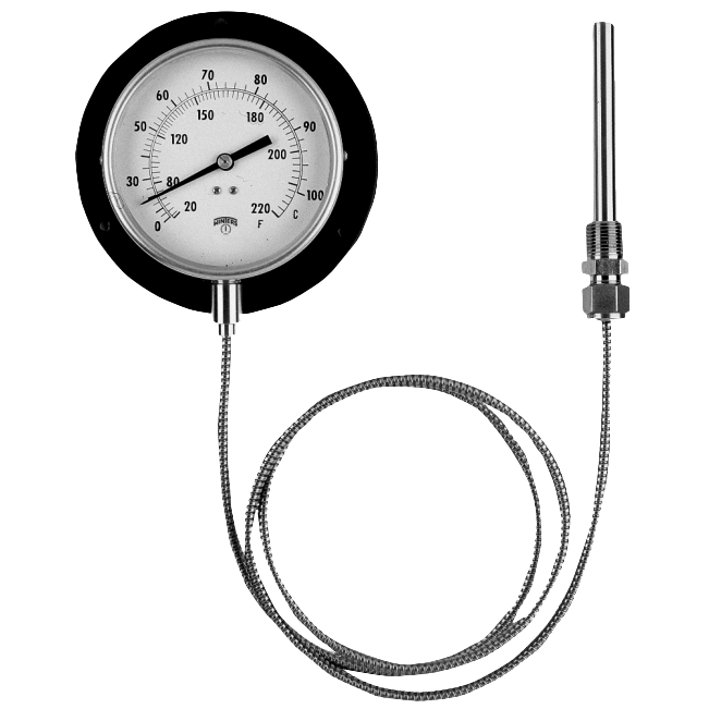 Winters Instruments Gas or Vapour Remote Reading Thermometer, TRR